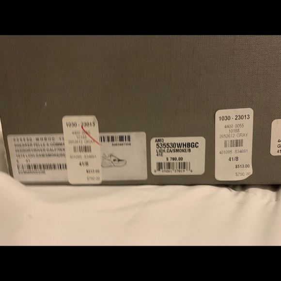 Alexander McQueen. Sneaker Pelle S.Gomma - Picture 5 of 5